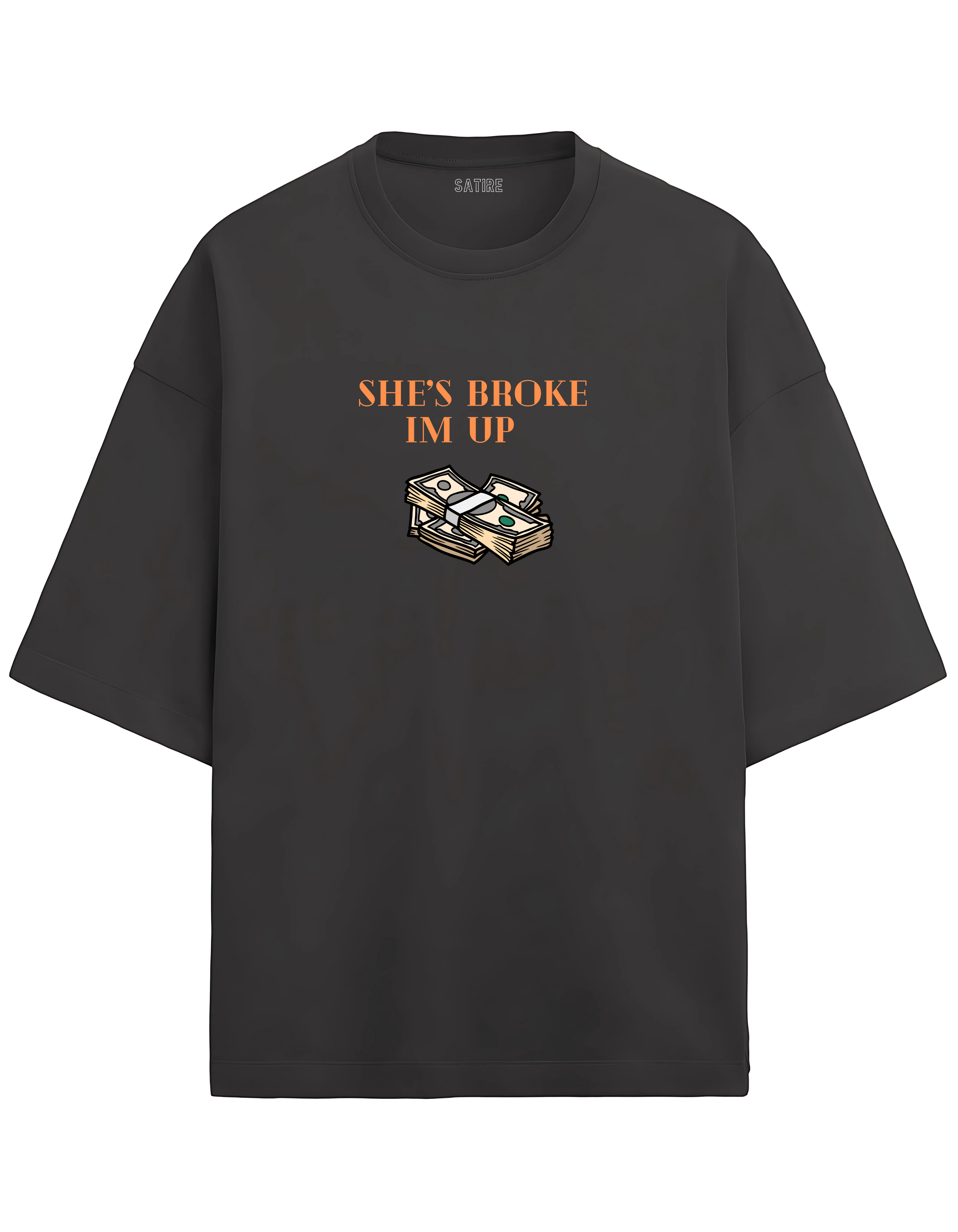 BROKE UP OVERSIZED T-SHIRT