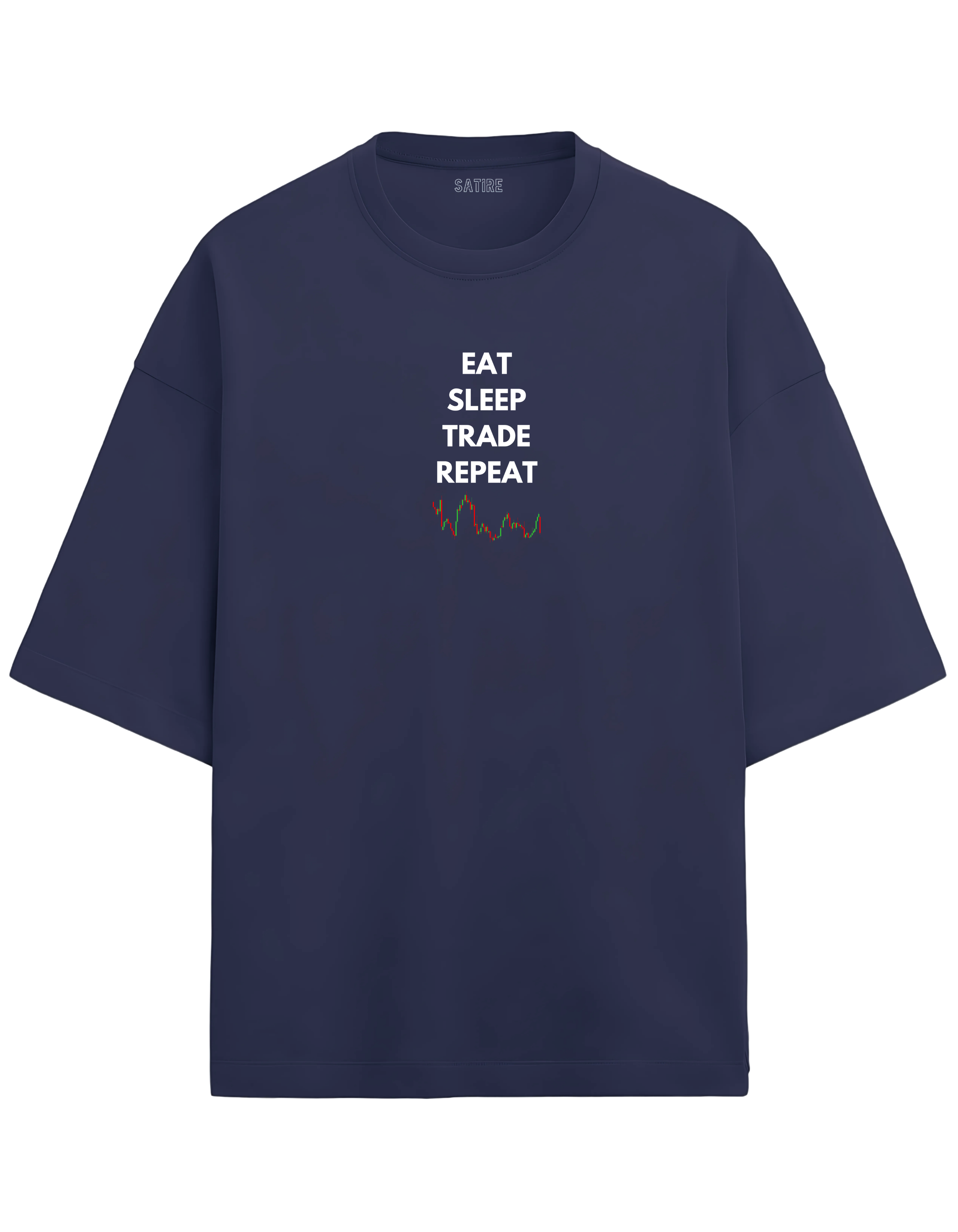 EAT SLEEP TRADE OVERSIZED T-SHIRT