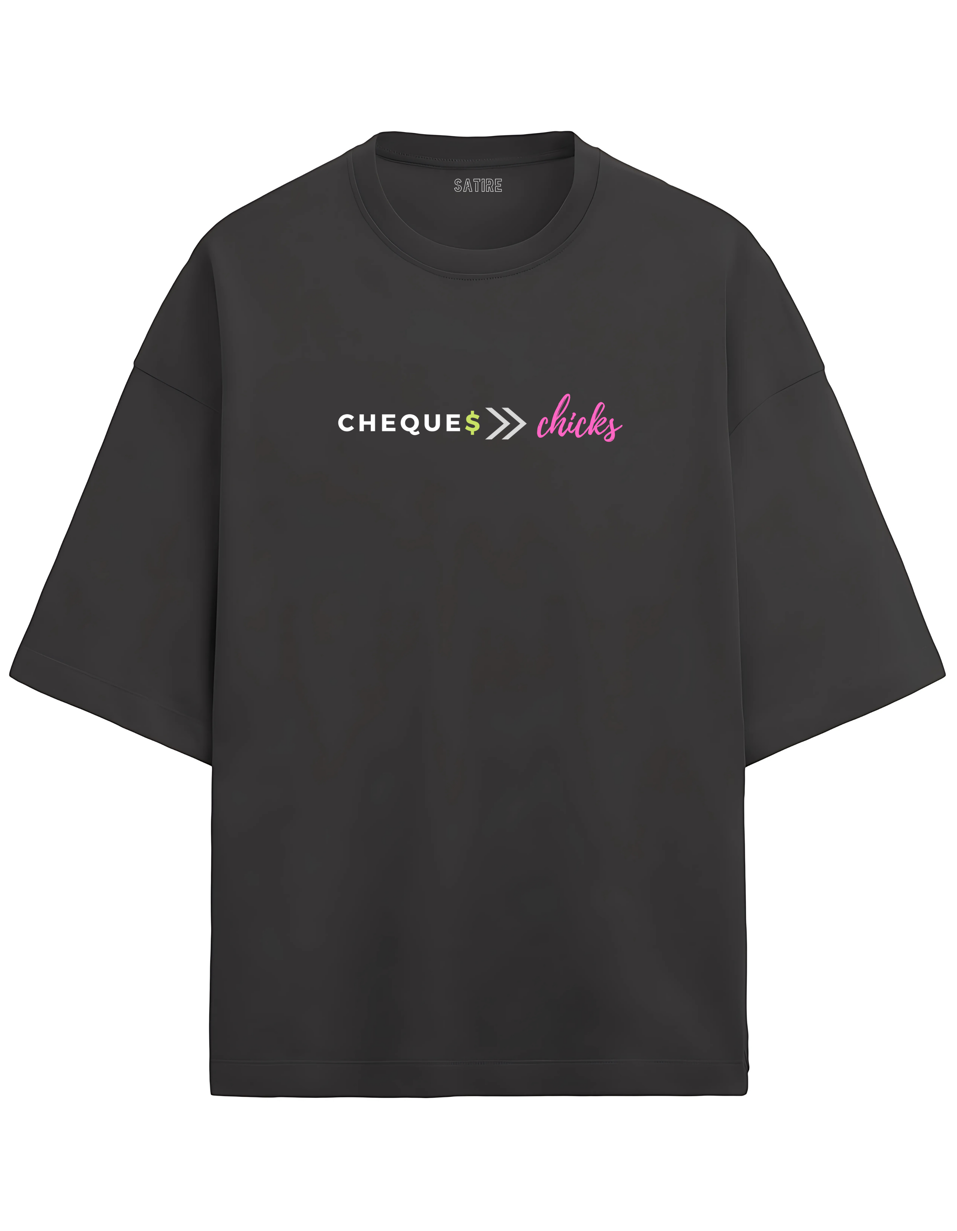 CHEQUES OVERSIZED T-SHIRT